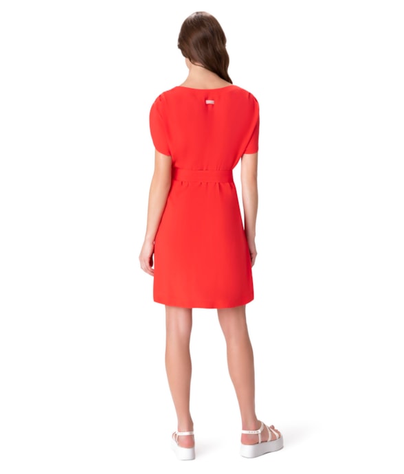 Vestido Curto Celebrate Vermelho