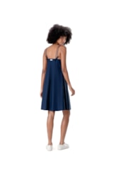 Vestido Curto Cotton Fine Dark Navy