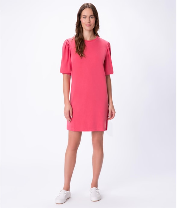Vestido Curto Cotton Stone Vermelho