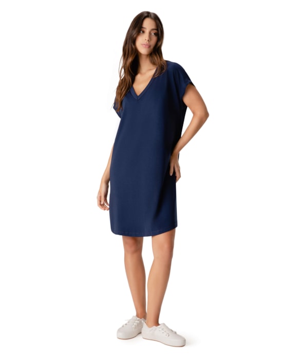 Vestido Curto Dark Navy