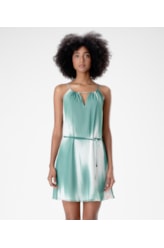 Vestido Curto Ggt Print Verde Jade
