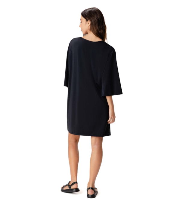 Vestido Curto Jersey Preto