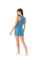 Vestido Curto Movement Azul Bic