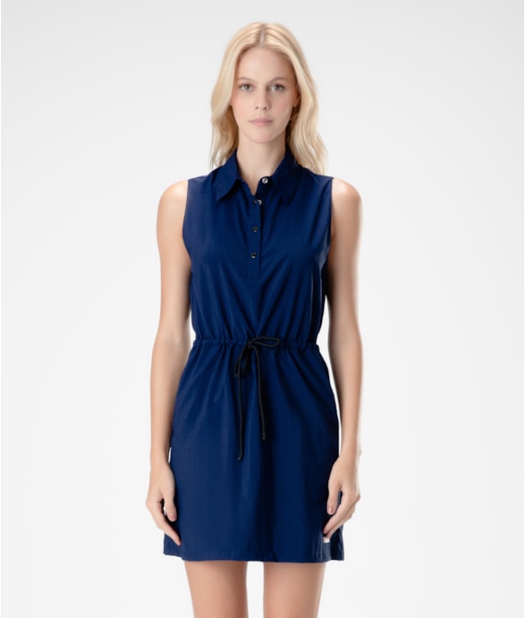 Vestido Curto Nylon Dark Navy