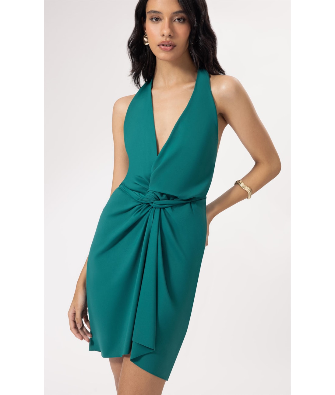 Vestido Curto Pareô Coast Bottle