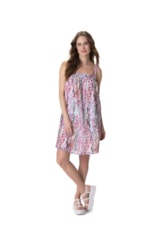 Vestido Curto Print Cereja