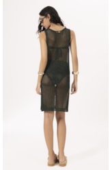 Vestido Curto Tricot Wishes Preto