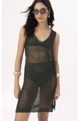 Vestido Curto Tricot Wishes Preto