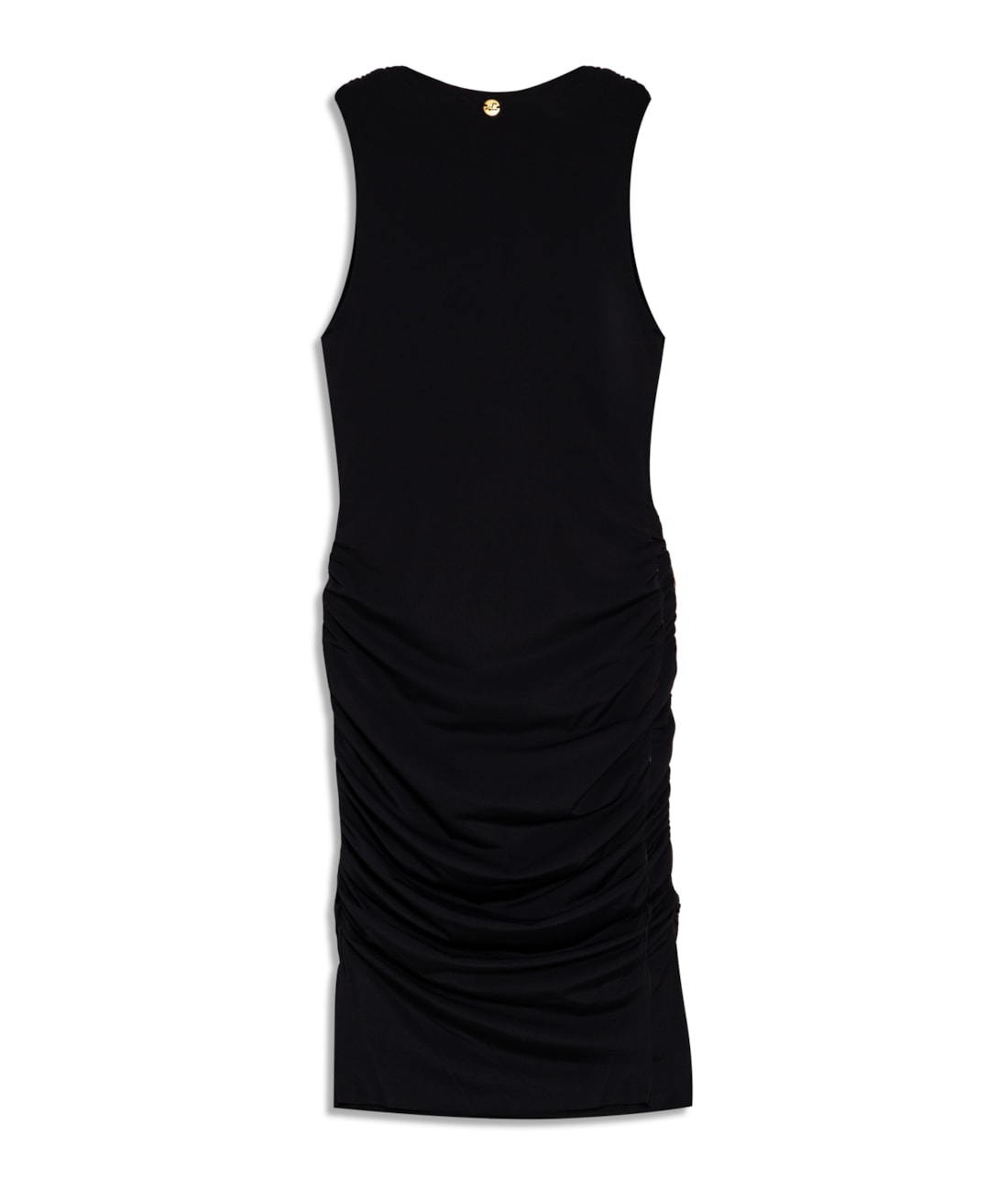 Vestido Degagê Jersey Preto