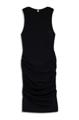 Vestido Degagê Jersey Preto