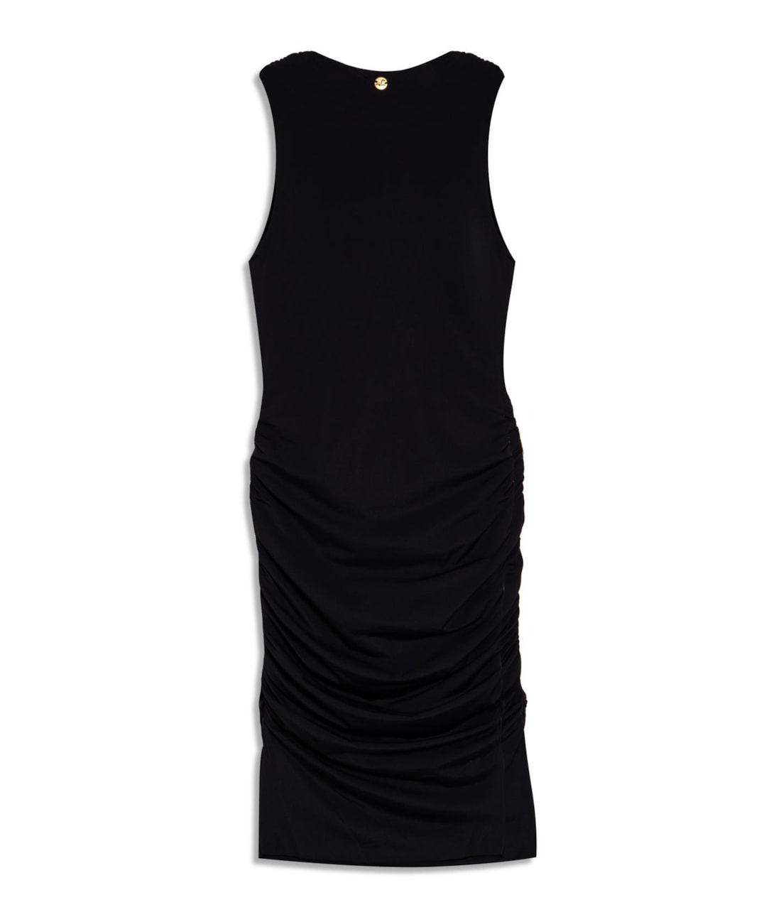 Vestido Degagê Jersey Preto