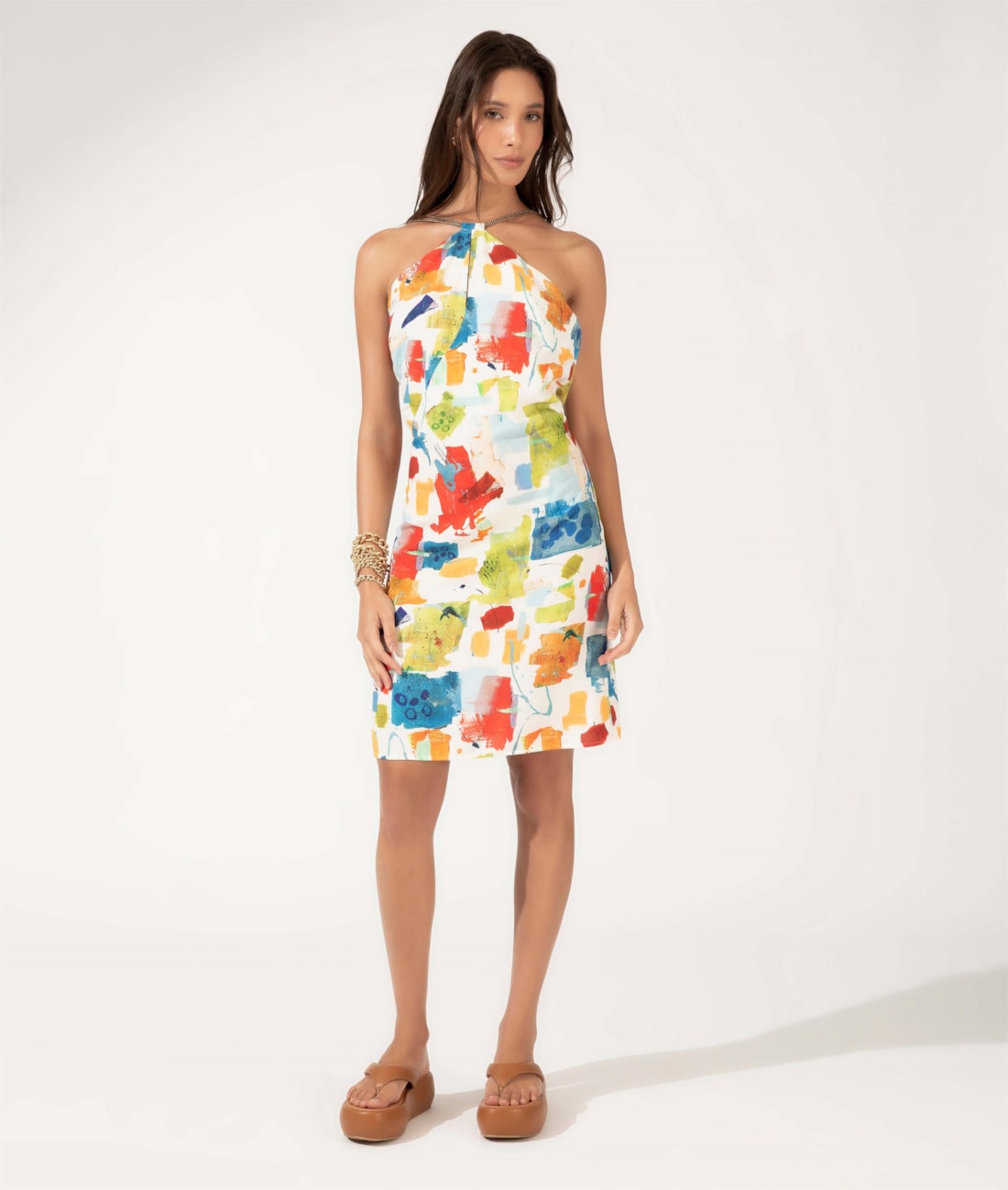 Vestido Eye Maiôrca Off White