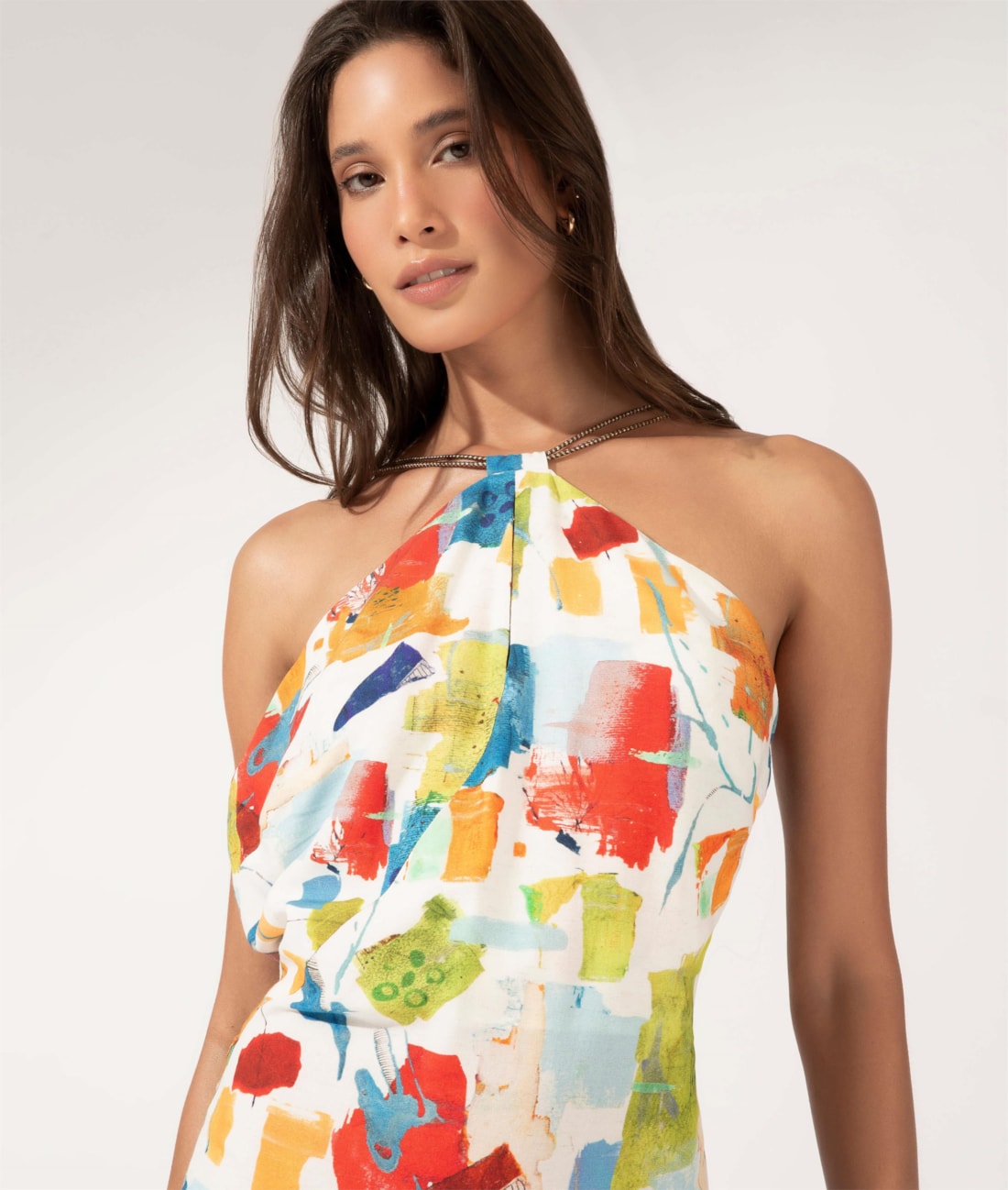 Vestido Eye Maiôrca Off White
