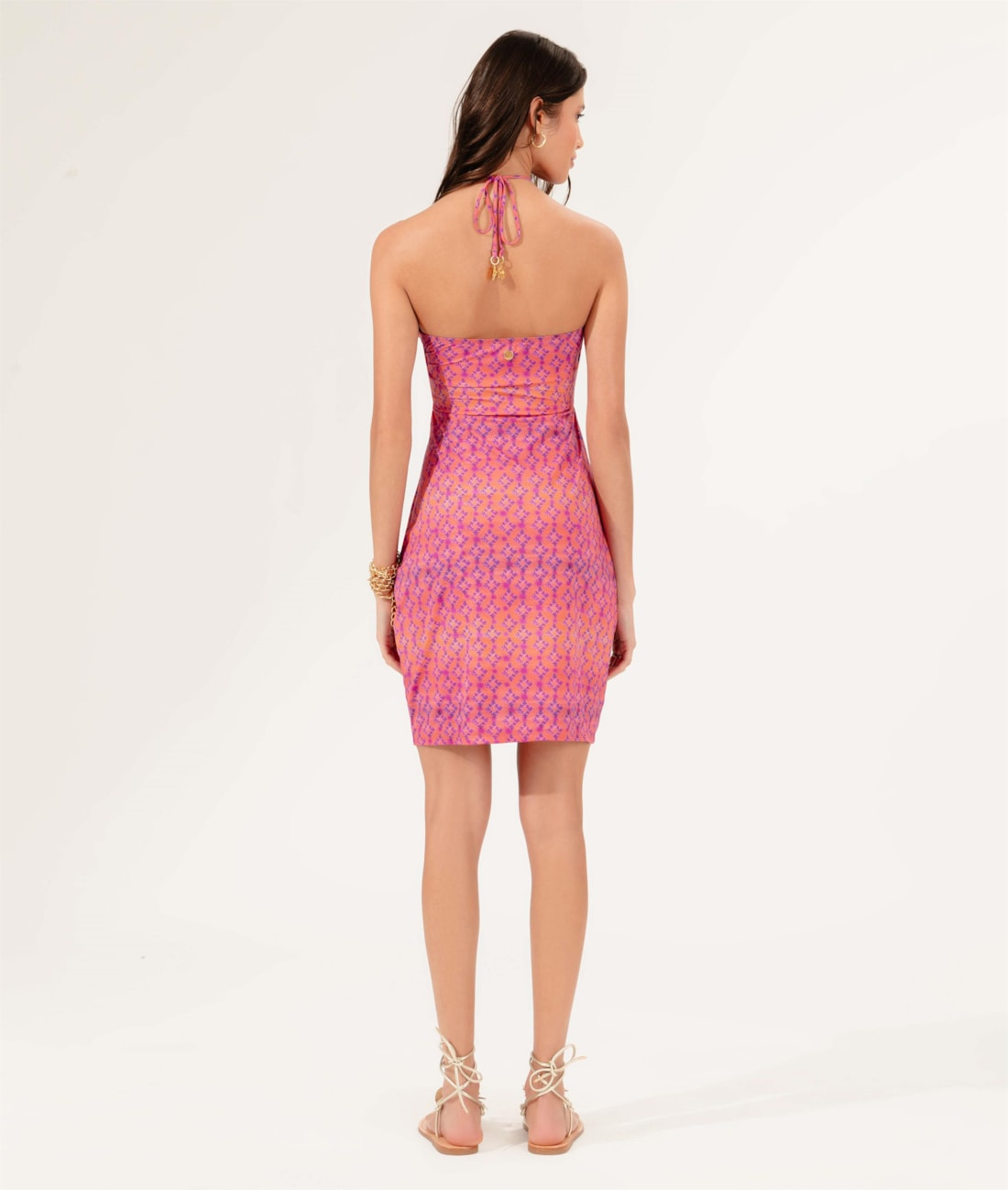 Vestido Frente Unica Dolce Vita Laranja
