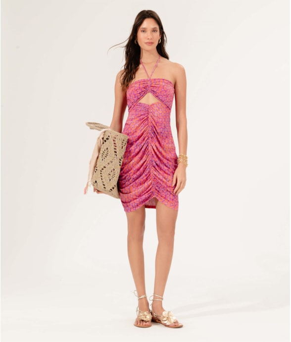 Vestido Frente Unica Dolce Vita Laranja
