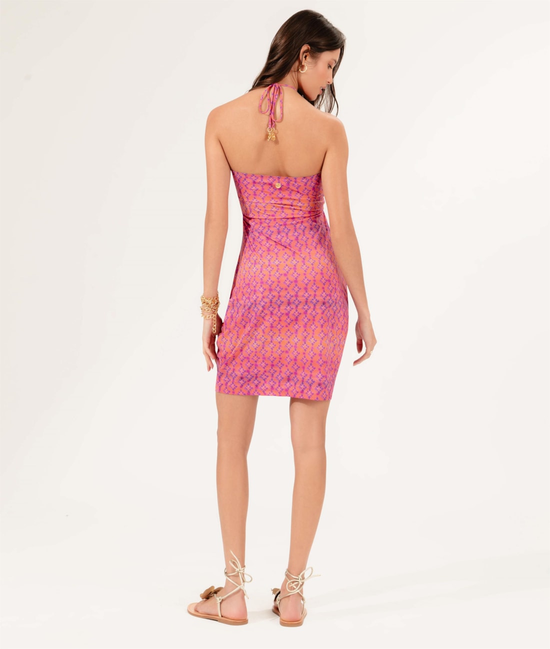 Vestido Frente Unica Dolce Vita Laranja