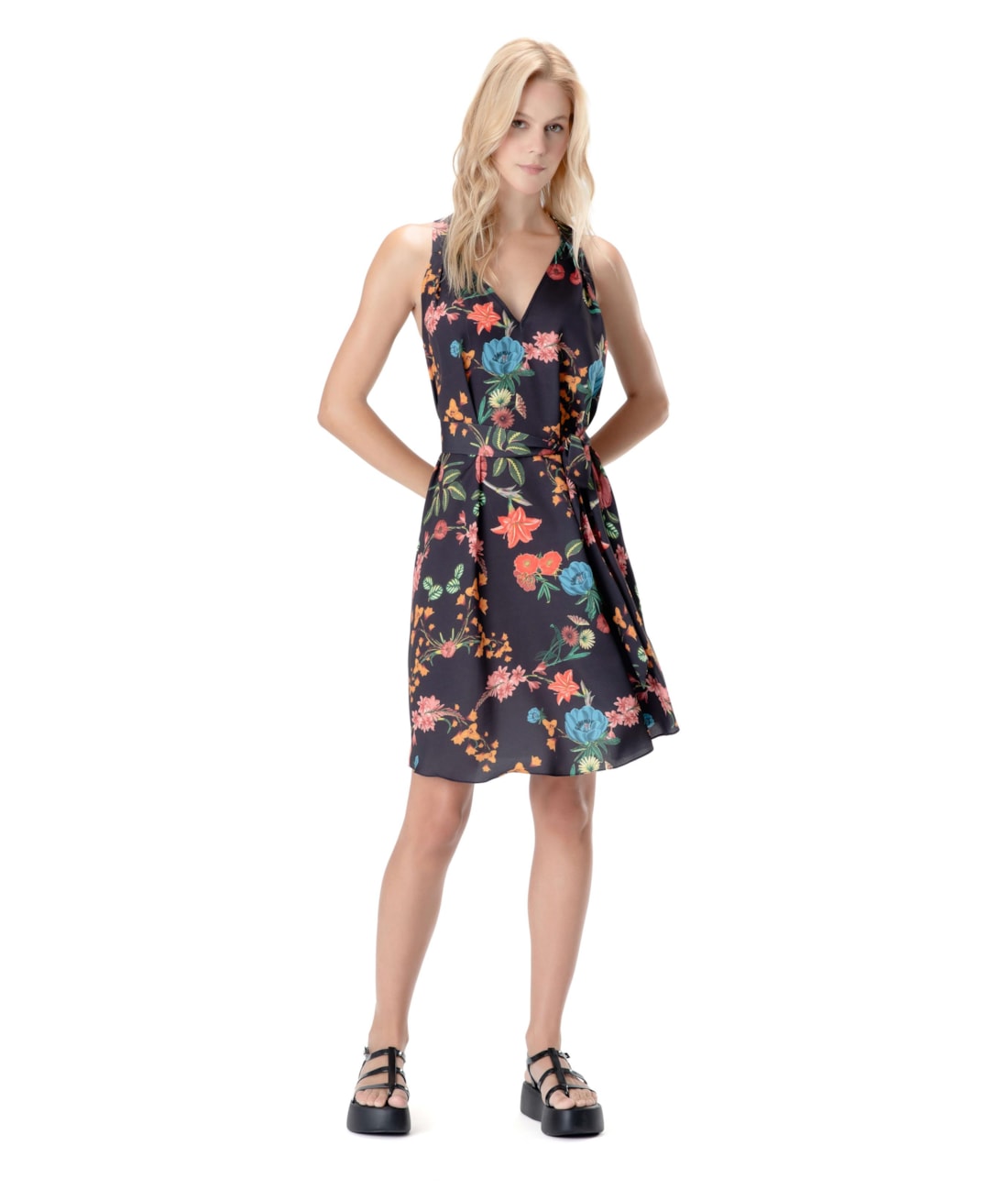 Vestido Ggt Print Preto