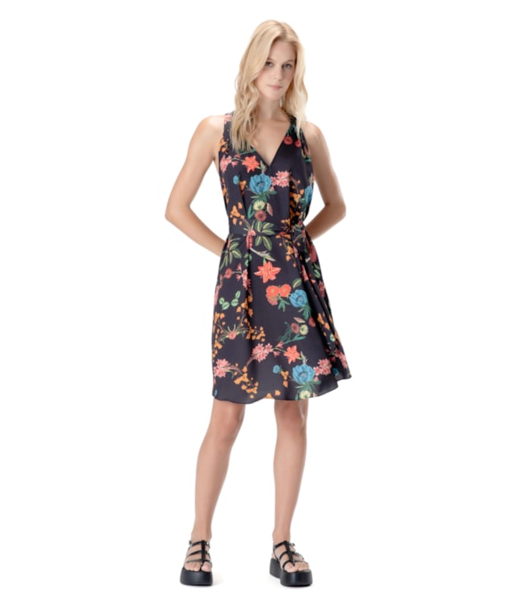 Vestido Ggt Print Preto