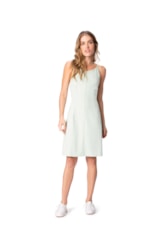 Vestido Holiday Linen Verde Agua