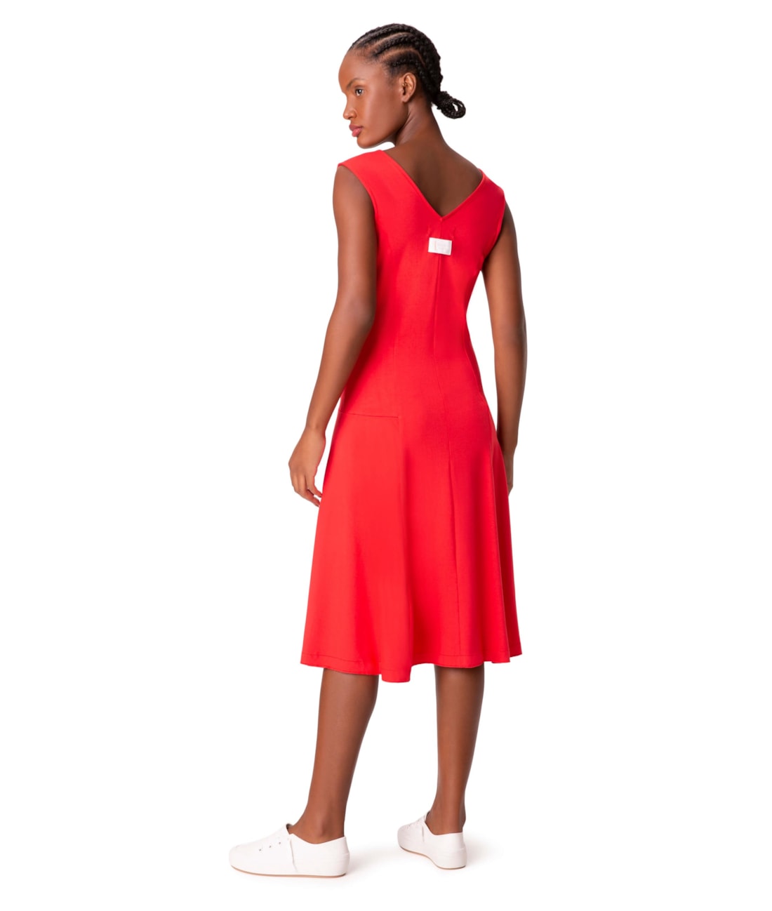 Vestido Holiday Midi Vermelho