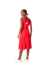 Vestido Holiday Midi Vermelho