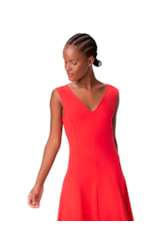 Vestido Holiday Midi Vermelho
