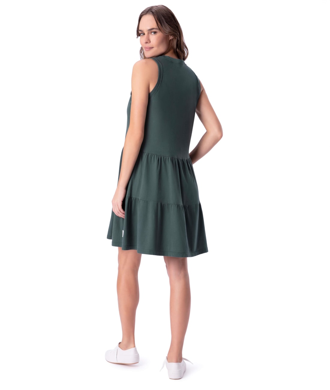 Vestido Holiday Sensy Verde Escuro