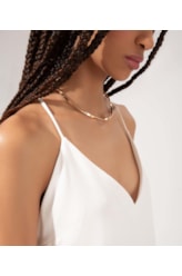 Vestido Jacquard Visco Sunset Off White