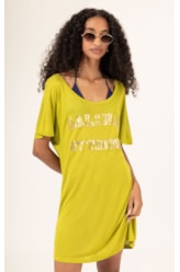 Vestido Linho Mistic Pistache