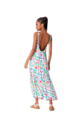 Vestido Longo Beira do Mar Branco