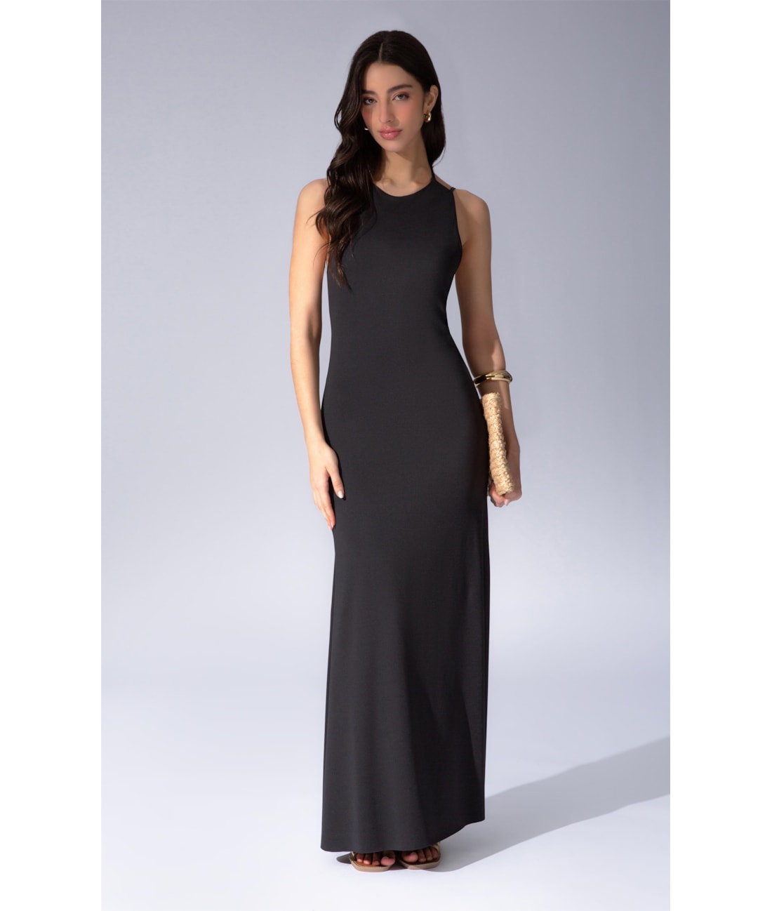 Vestido Longo Coast Preto