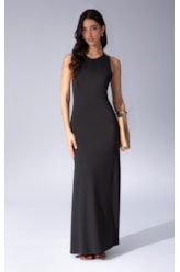 Vestido Longo Coast Preto