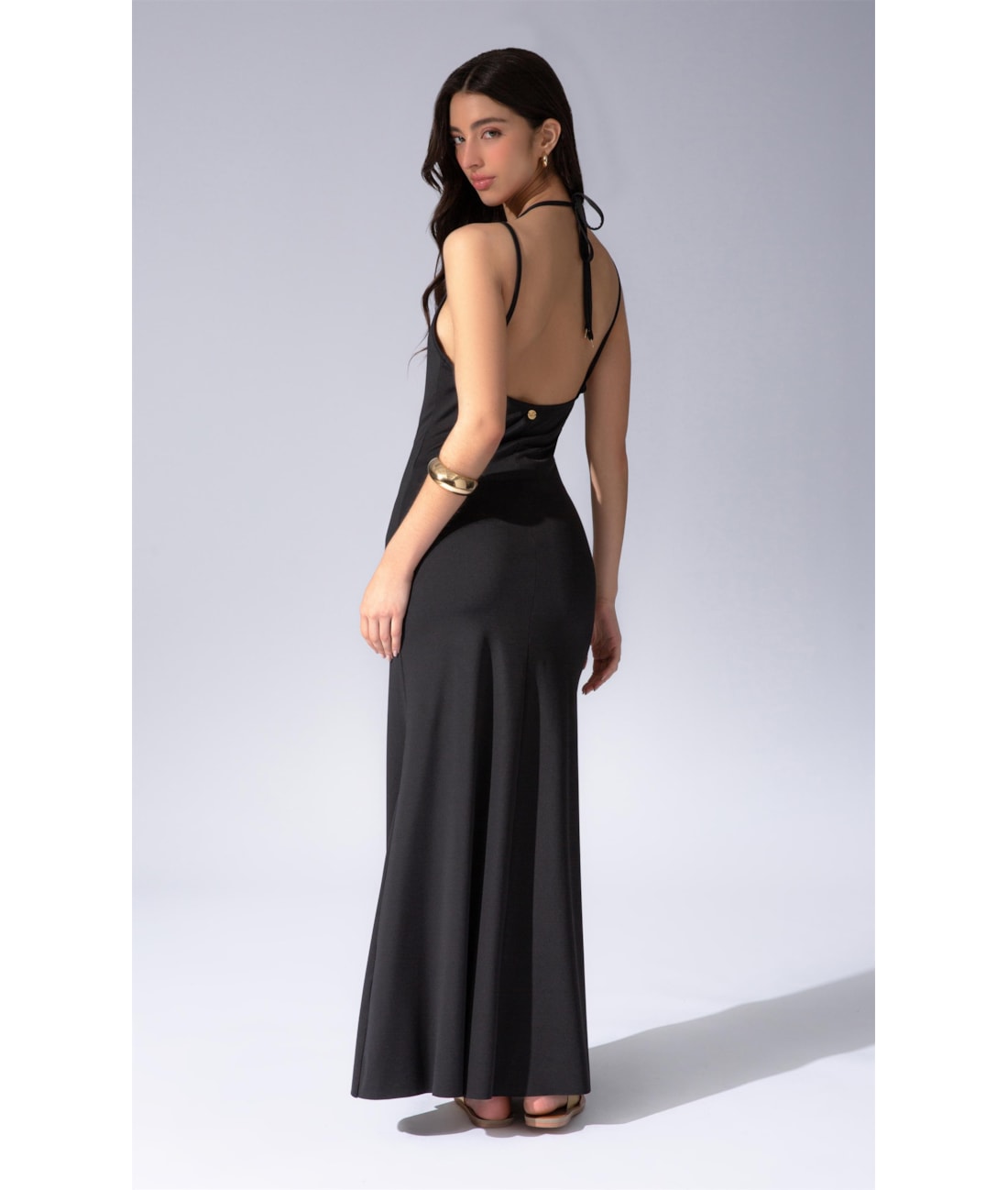 Vestido Longo Coast Preto