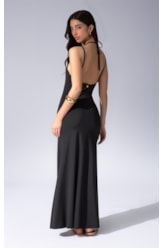 Vestido Longo Coast Preto
