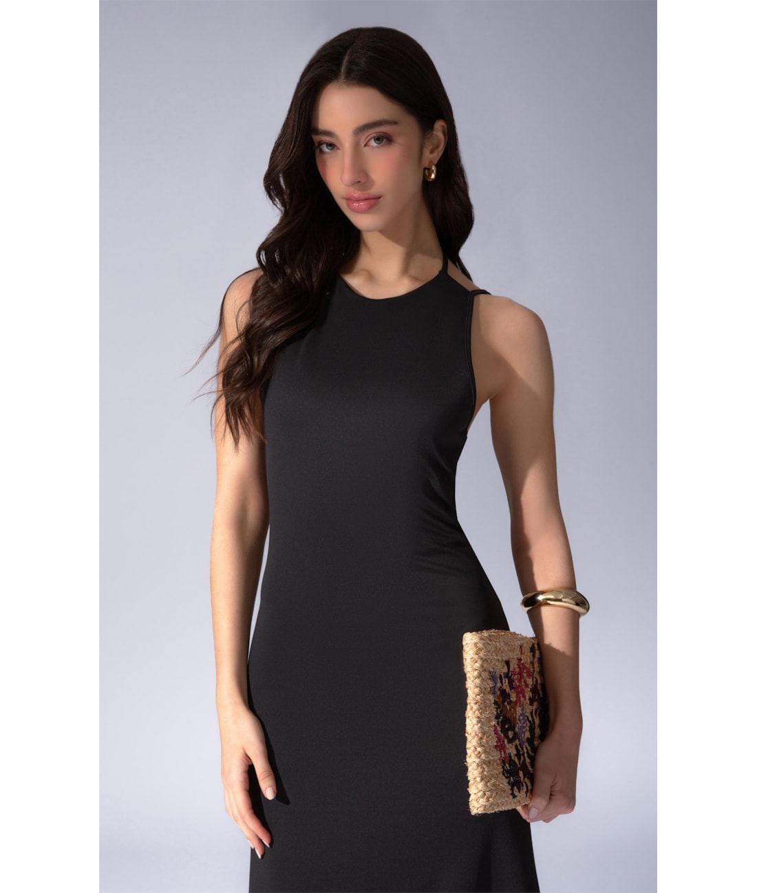 Vestido Longo Coast Preto