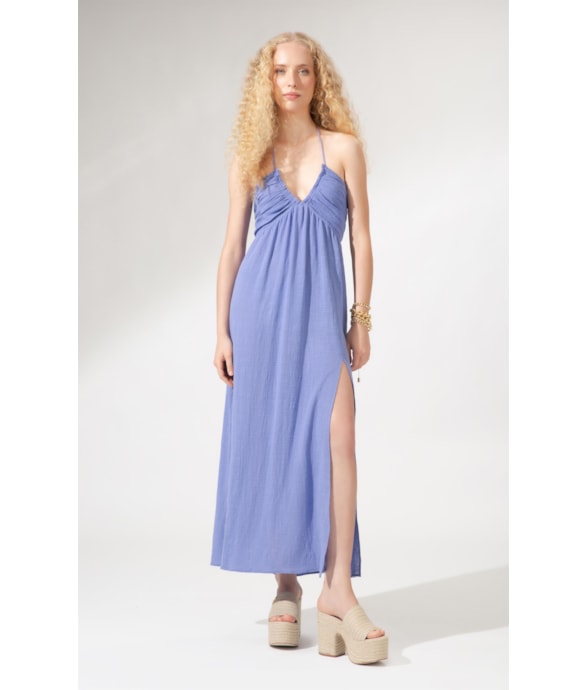 Vestido Longo Cotton Plage Hortencia