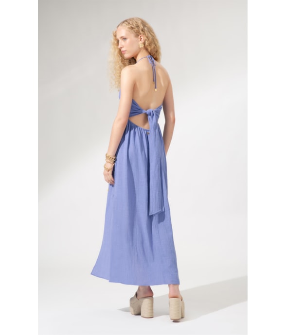 Vestido Longo Cotton Plage Hortencia