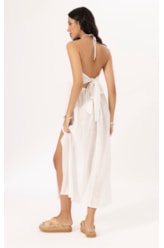 Vestido Longo Cotton Plage Off White