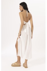 Vestido Longo Cotton Plage Off White