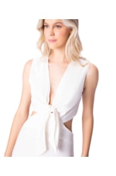 Vestido Longo Light Visco Off White