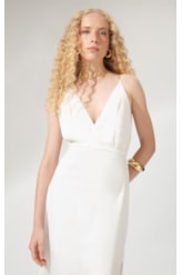 Vestido Midi Cambraia Light Off White