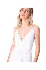 Vestido Midi No Celebrate Off White