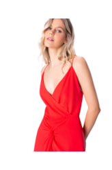 Vestido Midi No Celebrate Vermelho