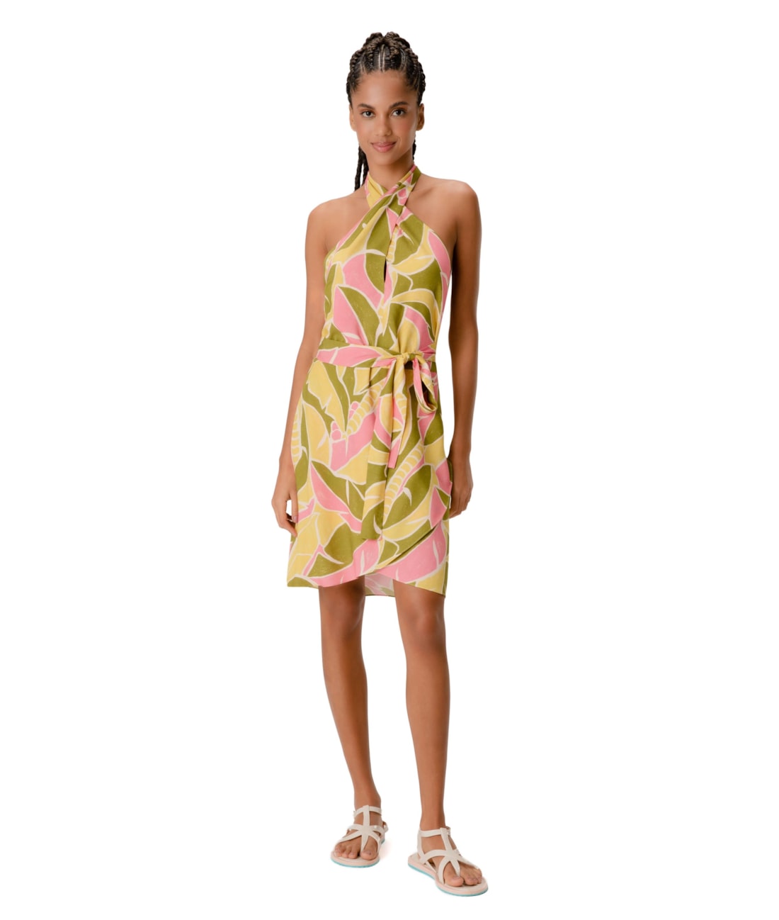 Vestido Midi Recorte Talipots Lemon