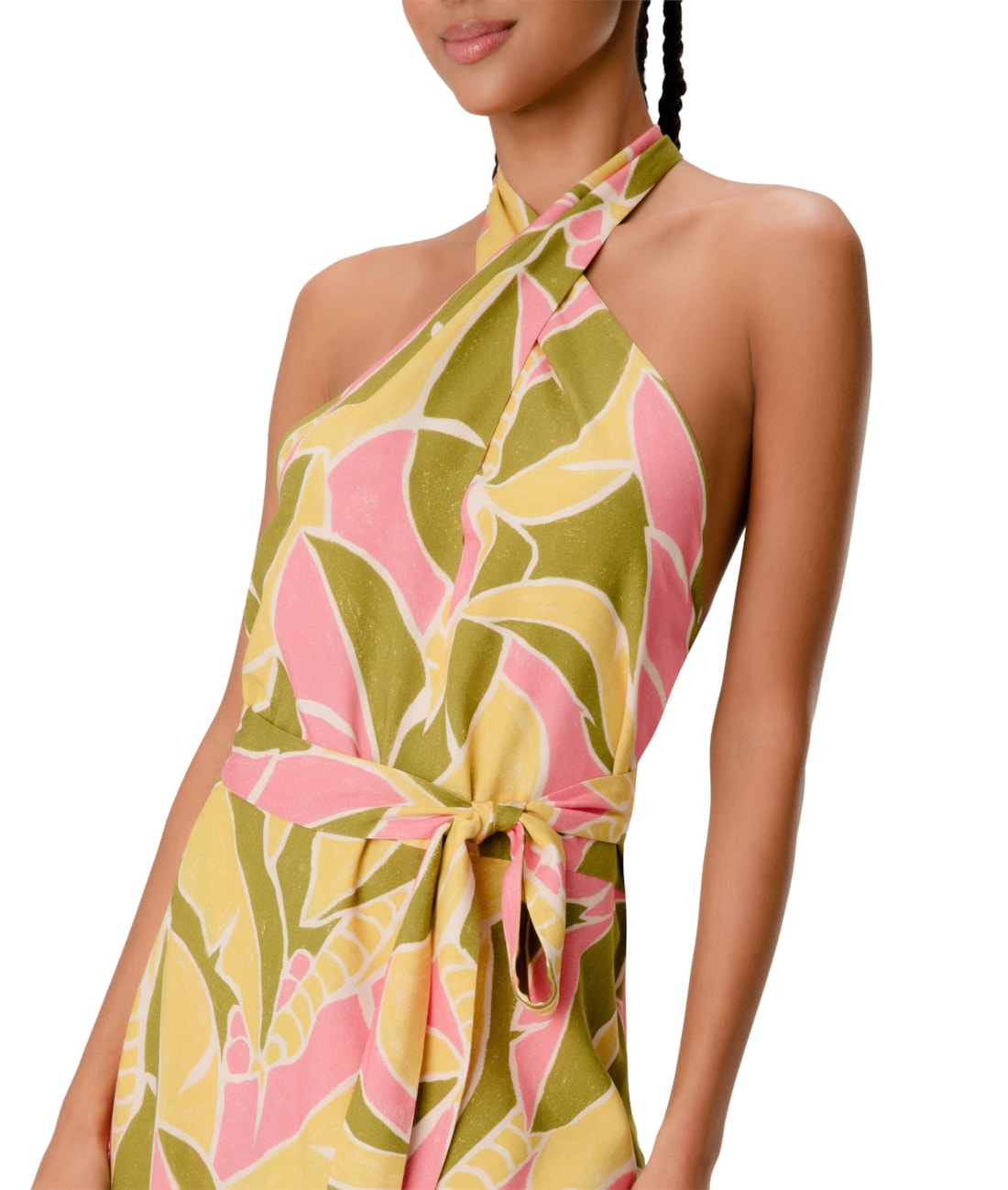 Vestido Midi Recorte Talipots Lemon