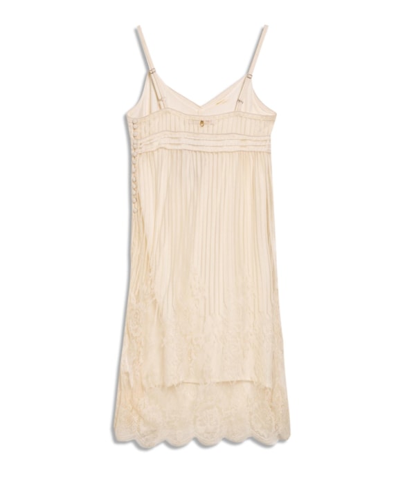 Vestido Midi Renda Off White