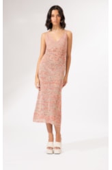 Vestido Midi Tricot Burano Melancia