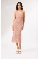 Vestido Midi Tricot Burano Melancia