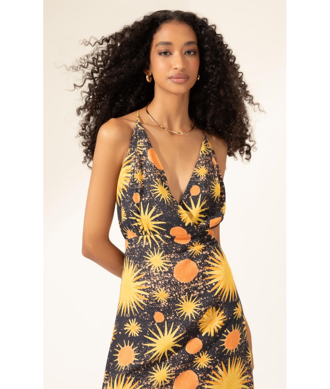 Vestido Midi Verano Preto