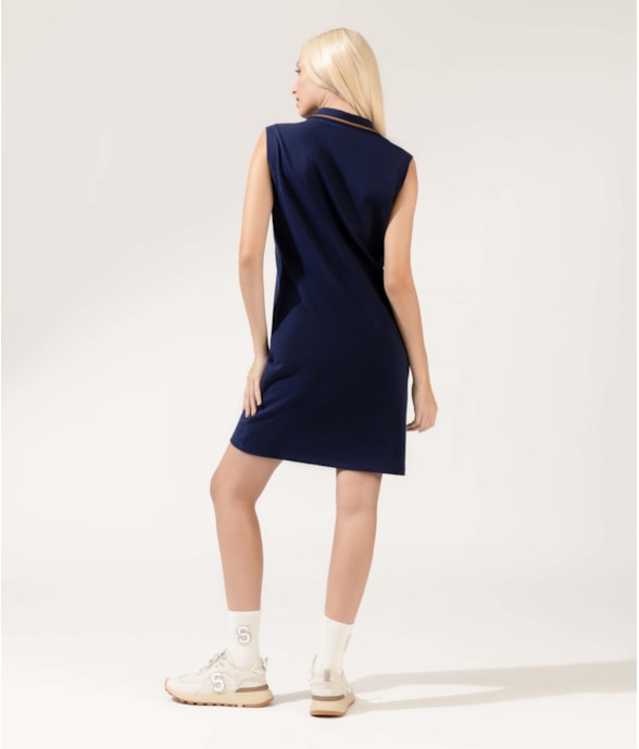 Vestido Polo Saint Tropez Marinho